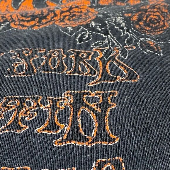 Affliction rock n eagle black and gray studded tank size M - Picture 13 of 14